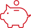 Saving for future needs icon